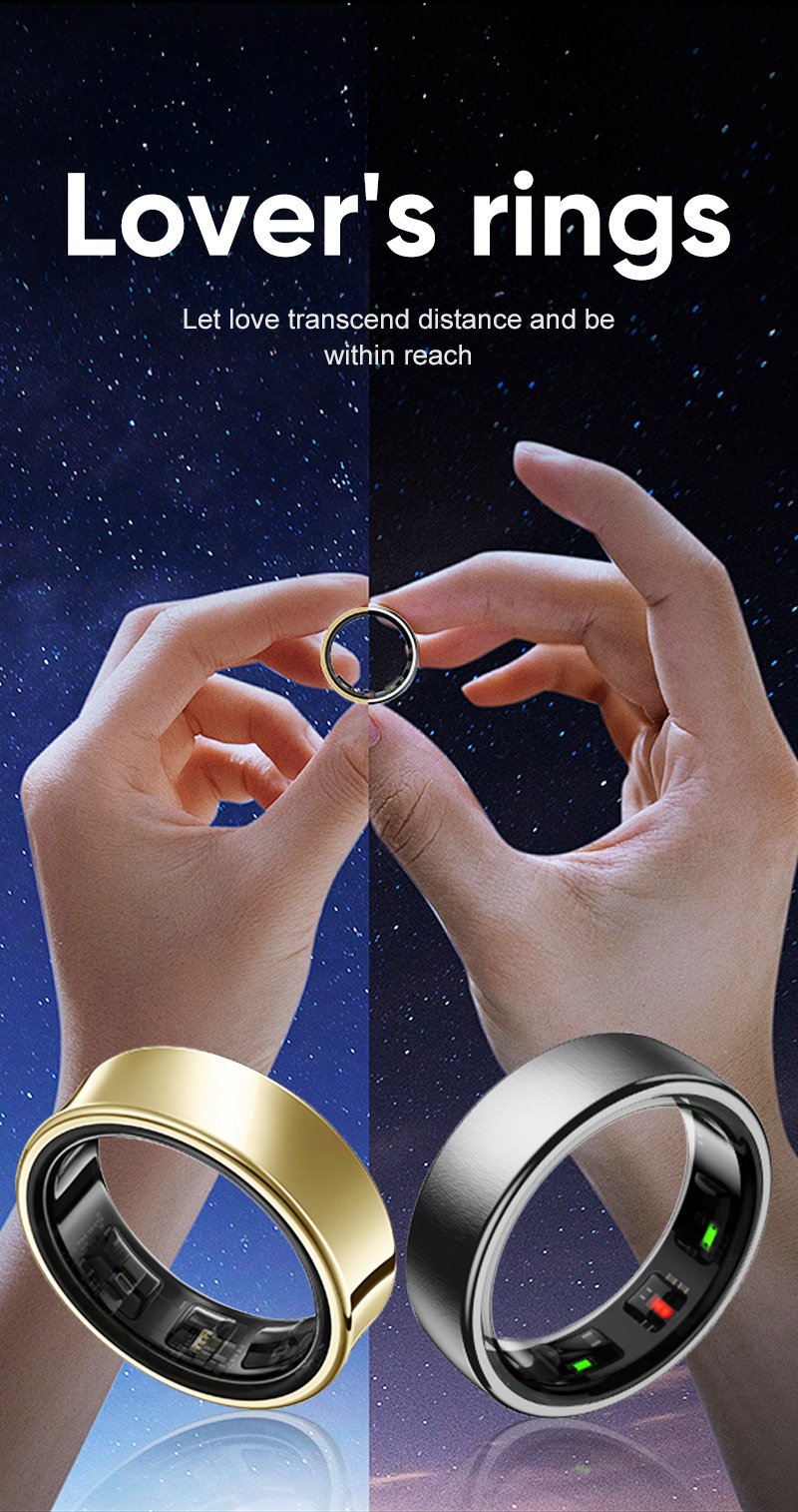 2025 Uomo Donna Anello intelli - Smart Ring Blood Oxygen Temperature Sensor recensione e prezzo