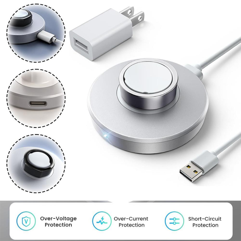 Base di Ricarica Wireless Port - Smart Ring Wireless Magnetic Charger Dock recensione e prezzo