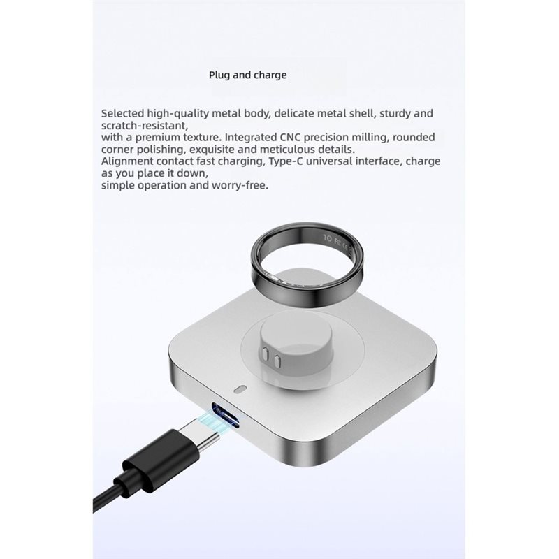 Y22A: anello intelligente, con - Smart Ring Health Tracker Heart Rate Sleep recensione e prezzo