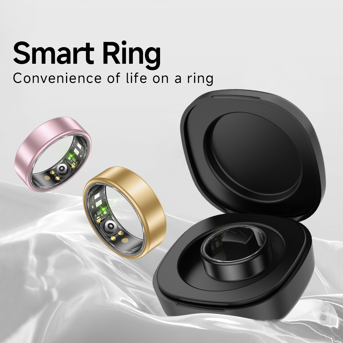 Nuovo Anello Intelligente per  - Smart Ring Health Tracker Heart Rate Sleep recensione e prezzo