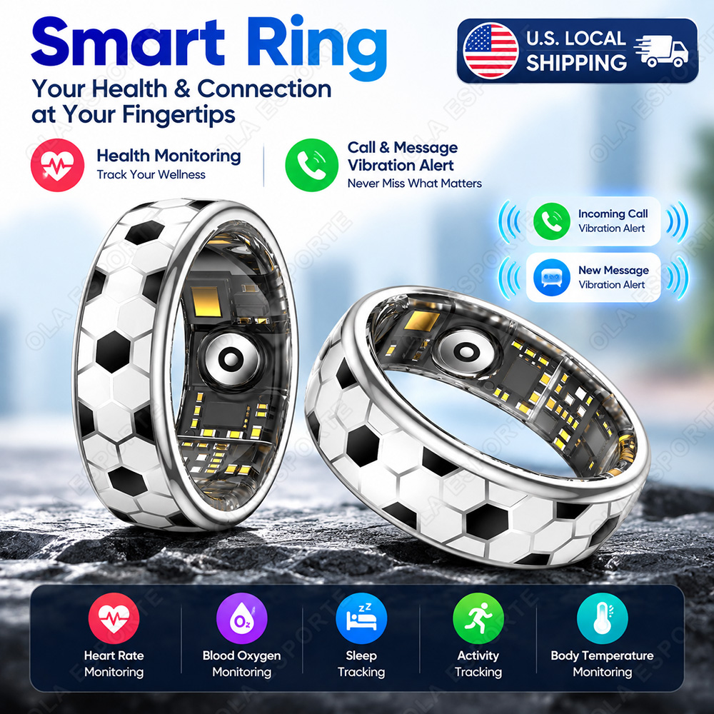 Anello intelligente con avvisi - Smart Ring Step Calorie Fitness Monitor recensione e prezzo