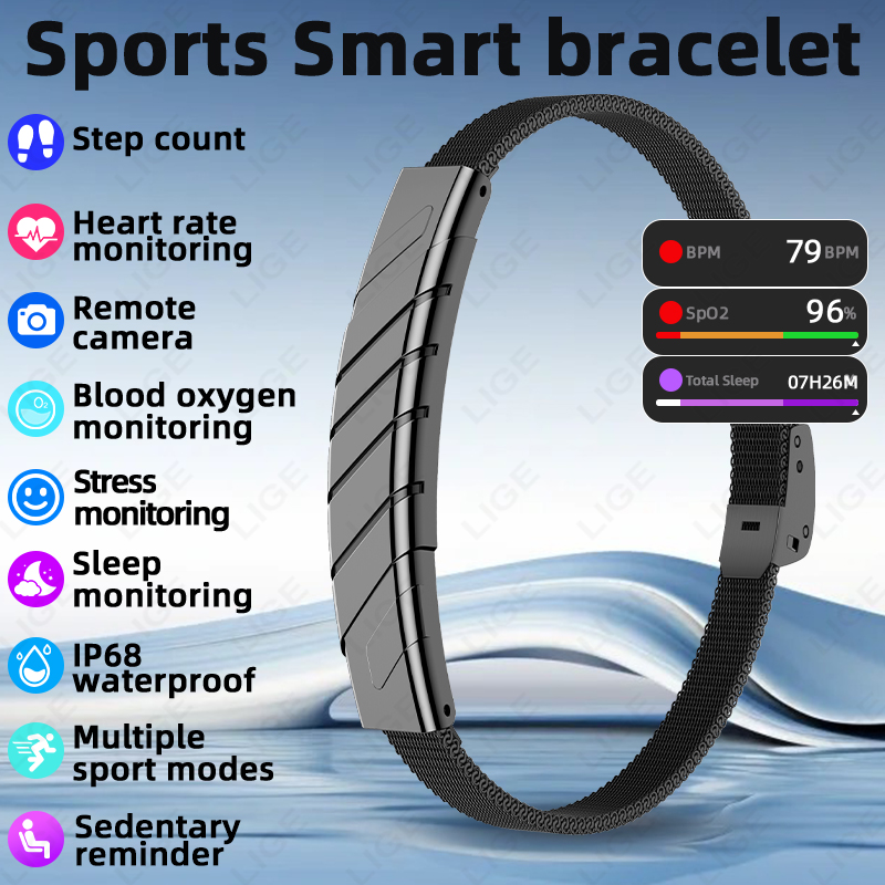LIGE Braccialetto Smart Casual - Smart Ring Step Calorie Fitness Monitor recensione e prezzo
