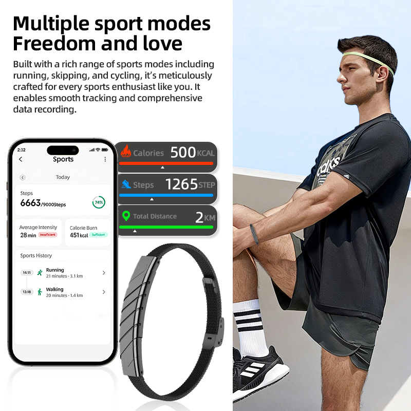 LIGE Braccialetto Smart Casual - Smart Ring Step Calorie Fitness Monitor recensione e prezzo