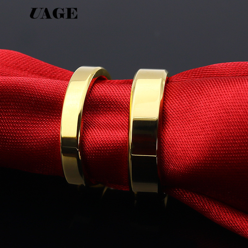 UAGE Anelli in acciaio inossid - Smart Ring Stainless Steel Black Gold recensione e prezzo