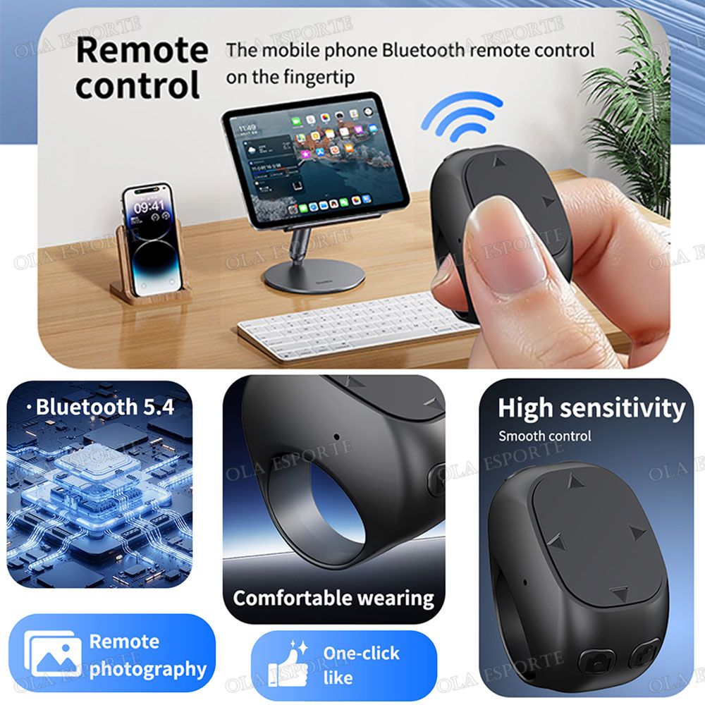 Telecomando ad anello per mous - Smart Ring Health Tracker Heart Rate Sleep recensione e prezzo