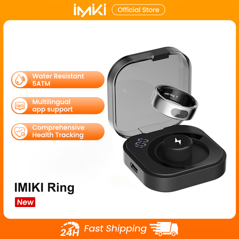 Anello Intelligente IMIKI con  - Smart Ring Health Tracker Heart Rate Sleep recensione e prezzo