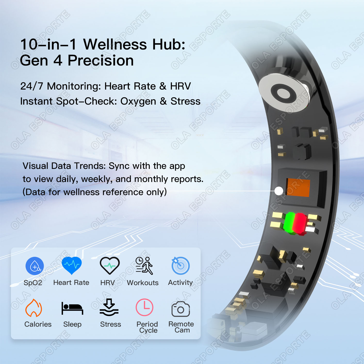 2026 Nuovo Anello Intelligente - Smart Ring Step Calorie Fitness Monitor recensione e prezzo
