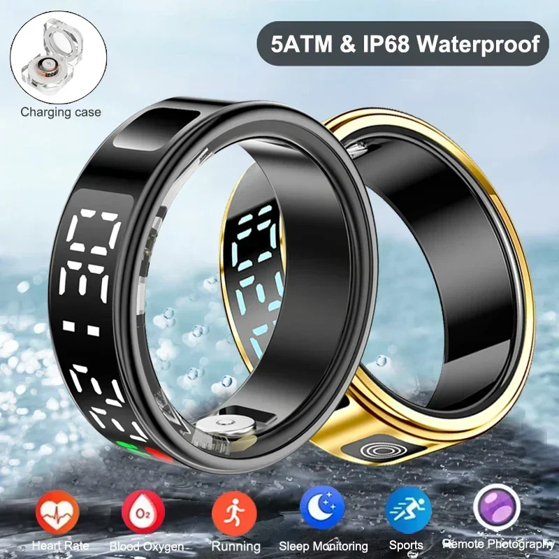 Anello intelligente per uomo d - Smart Ring Health Tracker Heart Rate Sleep recensione e prezzo