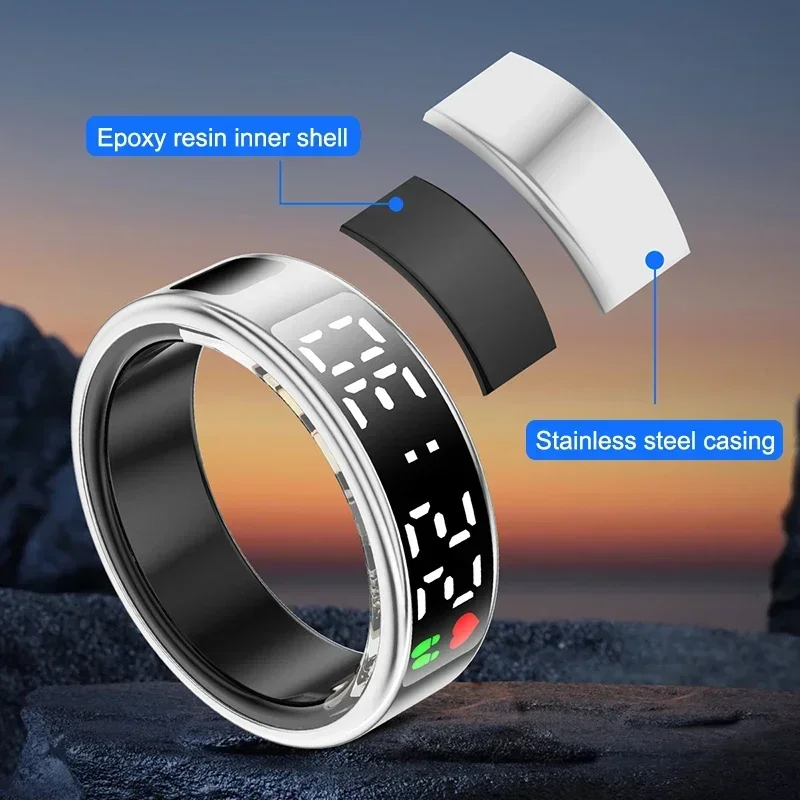 Anello intelligente per uomo d - Smart Ring Health Tracker Heart Rate Sleep recensione e prezzo
