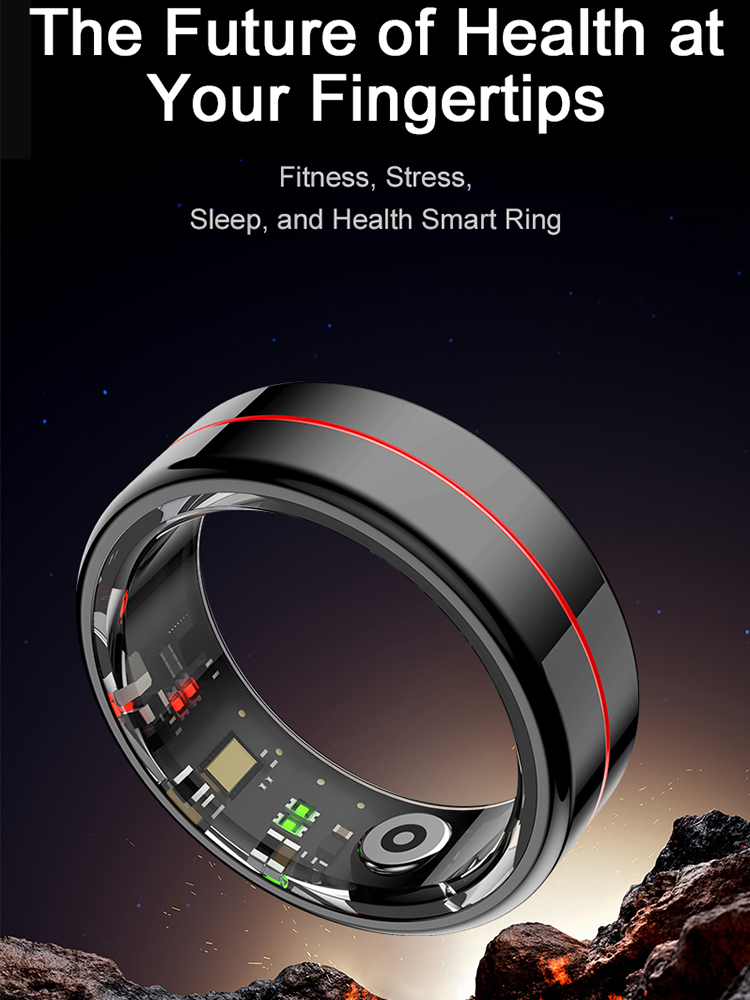 R04 Smart Ring Uomo Donna Salu - Smart Ring Health Tracker Heart Rate Sleep recensione e prezzo